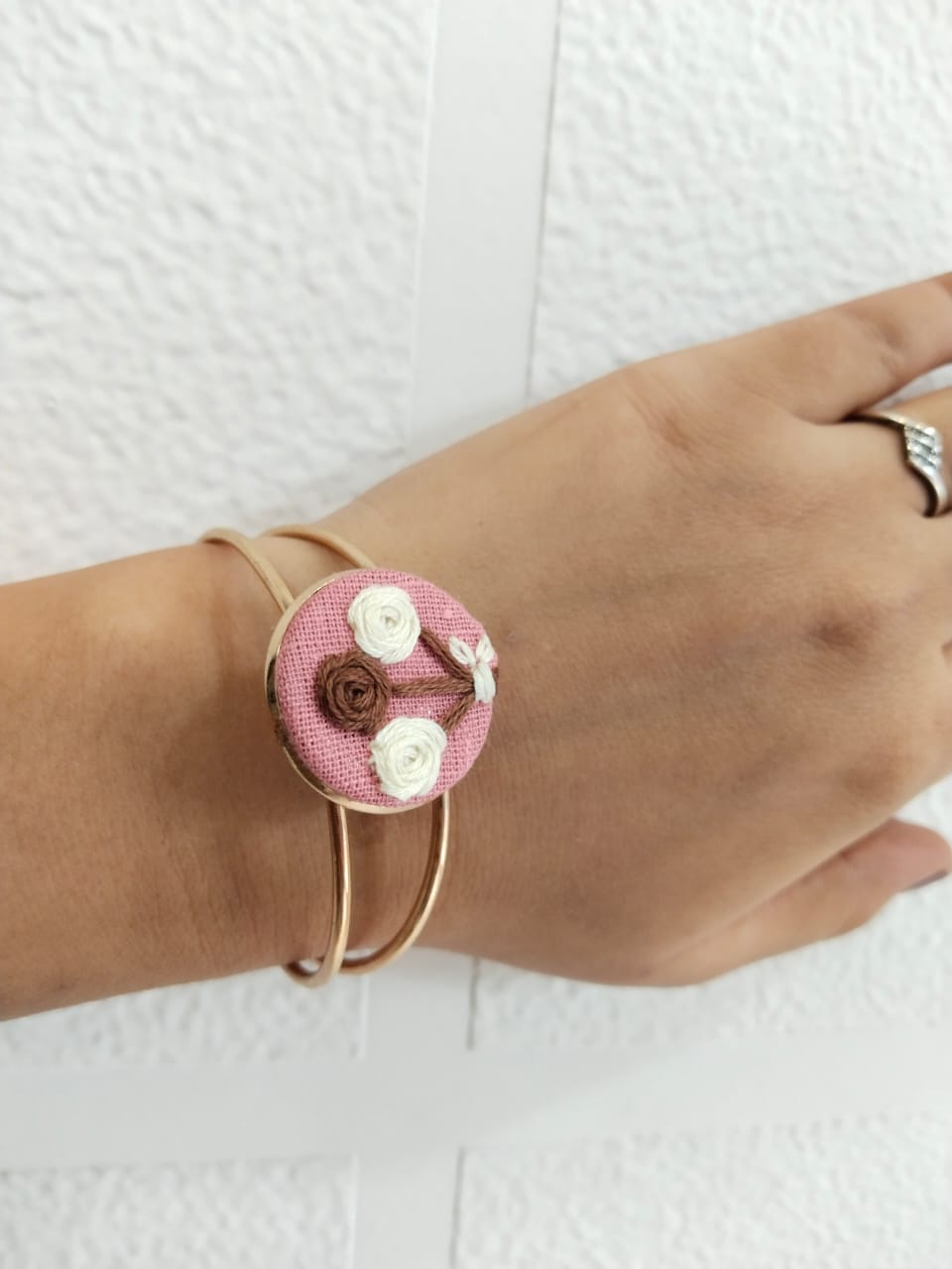 Handmade Embroidery Bracelet for Women